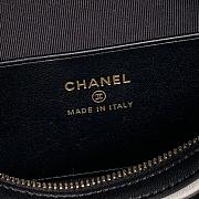 Chanel 25P Clutch With Chain Black White 18.5x11.5x11cm - 5