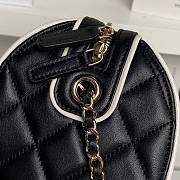 Chanel 25P Clutch With Chain Black White 18.5x11.5x11cm - 2