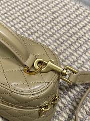 YSL Gaby Mini Vanity Bag Beige 18x11x6.5cm - 6