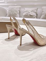 Christian Louboutin Follies Strass Sling 70mm Pumps - 3