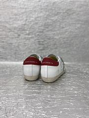 Golden Goose Superstar Sneakers White Red - 4