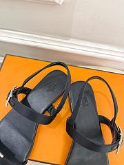 Hermes Sandales Cristal Black  - 5
