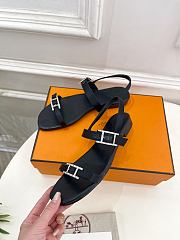 Hermes Sandales Cristal Black  - 2