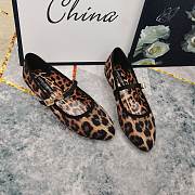 Dolce & Gabbana Vally Leopard-print Ballet Flats Velvet - 2