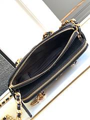 Chanel Black Caviar Gold 18x11x4cm - 6