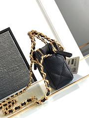 Chanel Black Caviar Gold 18x11x4cm - 4