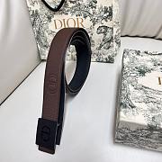 Dior Brown Belt 3.4cm - 3