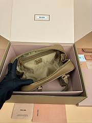 Miu Miu Arcadie Nappa Leather Tote Bag Caramel 27x12x9cm - 6