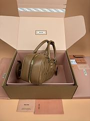 Miu Miu Arcadie Nappa Leather Tote Bag Caramel 27x12x9cm - 4