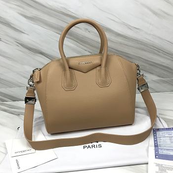 Givenchy Mini Antigona Beige Leather 23x27x13cm