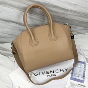 Givenchy Mini Antigona Beige Leather 23x27x13cm - 5