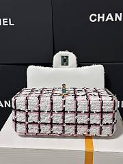 Chanel Flap Bag Multicolor White 20cm - 2