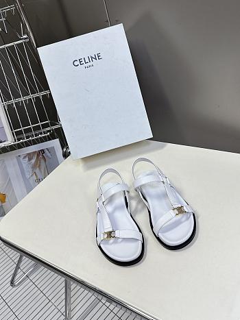 Celine White Sandal 