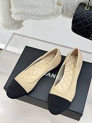 Chanel Ballerina Beige Flat 02 - 5