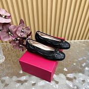 Valentino Garavani Quiltie 67 Black Ballerinas - 1