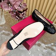 Valentino Garavani Quiltie 67 Black Ballerinas - 5