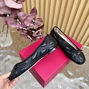 Valentino Garavani Quiltie 67 Black Ballerinas - 4