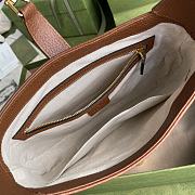 Gucci Jackie Bag Denim Brown 28x19x4.5cm - 6