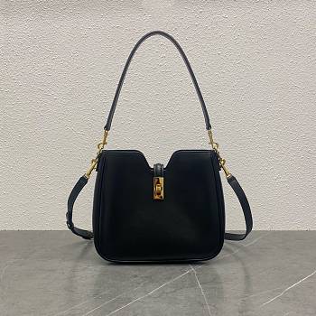 Celine Small Camille 16 Soft Bag Black 24.5x21.5x5cm