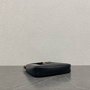 Celine Small Camille 16 Soft Bag Black 24.5x21.5x5cm - 3