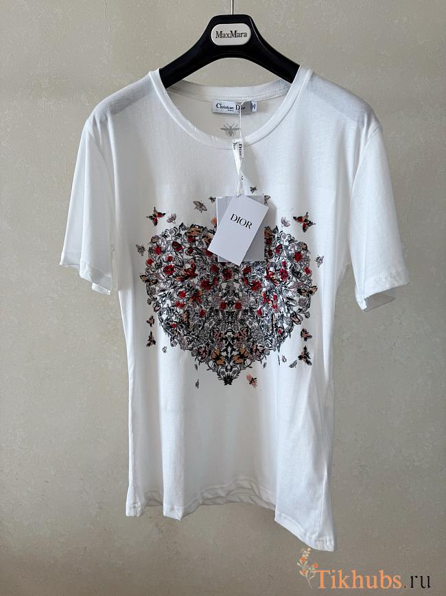 Dior White T-shirt 03 - 1