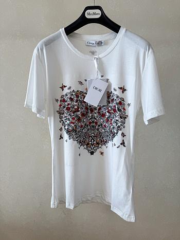 Dior White T-shirt 03