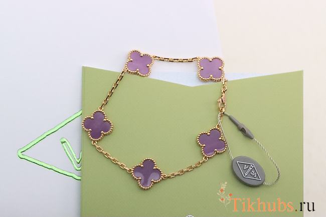 Van Cleef VCA Purple Bracelet  - 1