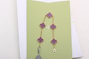 Van Cleef VCA Purple Bracelet  - 3