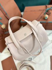 Loro Piana Happy Day Sesia Light Pink Bag 26x23x14cm - 5