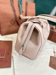 Loro Piana Happy Day Sesia Light Pink Bag 26x23x14cm - 2