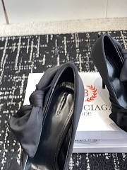 Balenciaga Knife Knot 110mm Pump Black  - 5