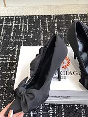 Balenciaga Knife Knot 110mm Pump Black  - 3