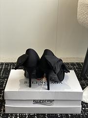 Balenciaga Knife Knot 110mm Pump Black  - 2