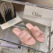 Chloe Pink Slides - 3