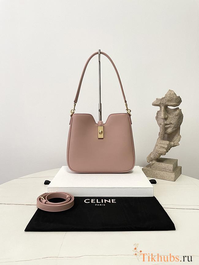 Celine Small Camille 16 Soft Bag Pink 24.5x21.5x5cm - 1
