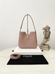 Celine Small Camille 16 Soft Bag Pink 24.5x21.5x5cm - 1