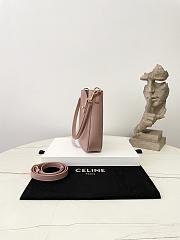 Celine Small Camille 16 Soft Bag Pink 24.5x21.5x5cm - 5
