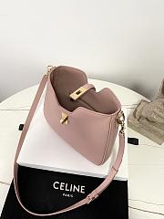 Celine Small Camille 16 Soft Bag Pink 24.5x21.5x5cm - 4