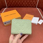 Louis Vuitton LV x TM Lisa Wallet Green 11x8.5x1.5cm - 4