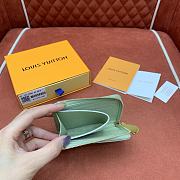 Louis Vuitton LV x TM Lisa Wallet Green 11x8.5x1.5cm - 3