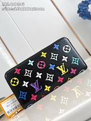 Louis Vuitton LV x TM Zippy Wallet Colorful 19.5x10.5x2.5cm - 1