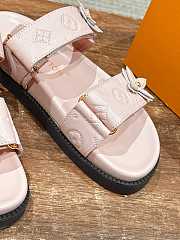 Louis Vuitton LV Sunset Flat Pink Comfort Mule - 3