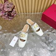 Valentino Garavani White Flat - 3