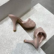 Bottega Veneta Blink Pink Mule 8cm - 2