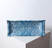 Dior Medium Book Tote Celestial Blue White D-Butterfly 36x27.5x16.5cm - 5
