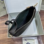 Burberry Knight Arc Bag Black 28.5x15x22cm - 5