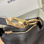 Burberry Knight Arc Bag Black 28.5x15x22cm - 3