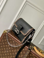 Louis Vuitton LV Dauphine Soft MM Black 24x17x9cm - 3