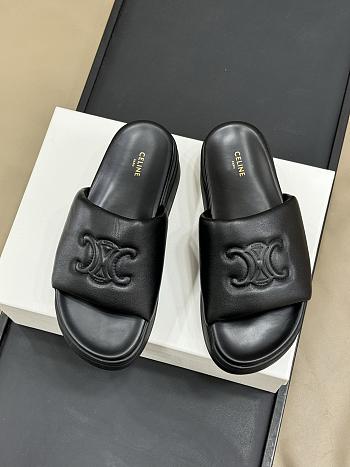 Celine Black Slides