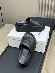 Celine Black Slides - 3